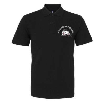 Back British Polo T-Shirt Thumbnail